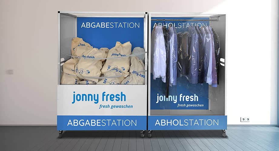 Jonny Fresh Servicestation für Wäsche