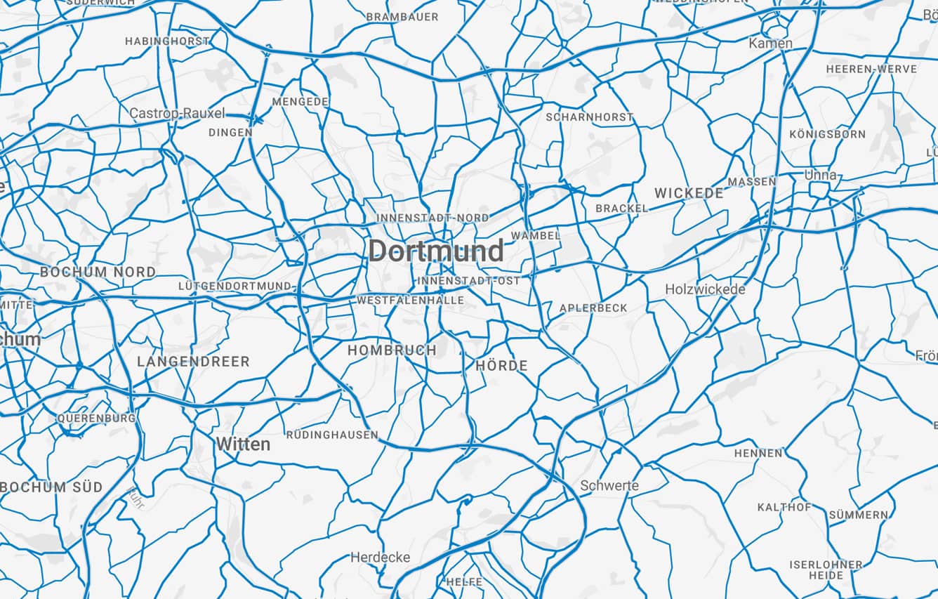Stadtkarte Dortmund